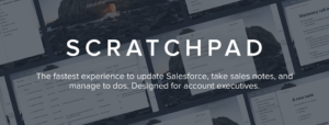 scratchpad salesforce 13m series venturessawersventurebeat